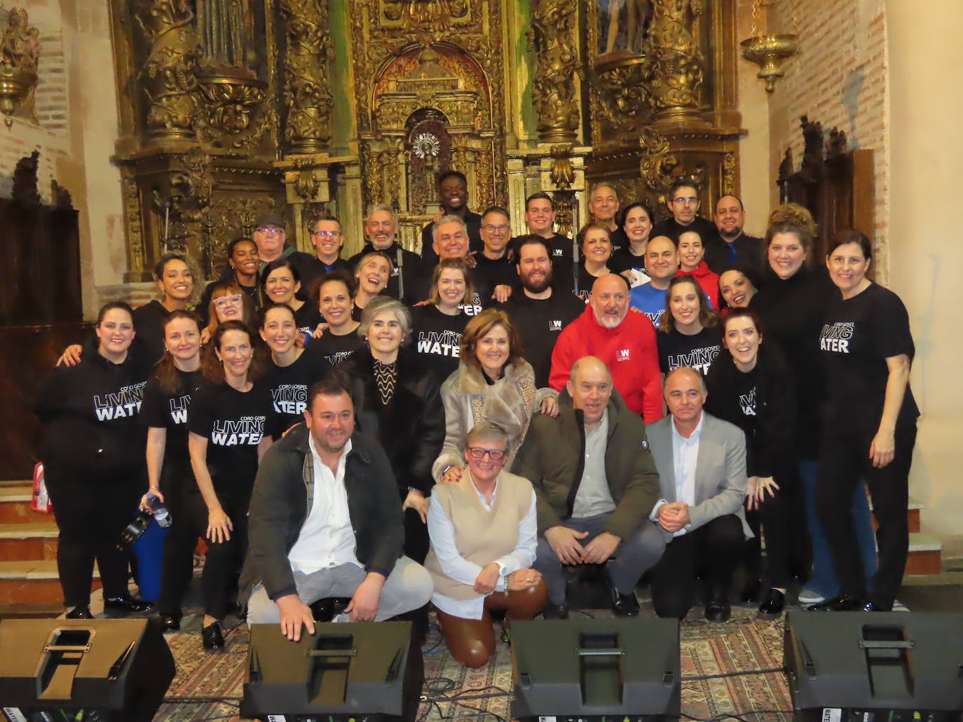 La iglesia de Zorita de la Frontera se llena con la música gospel