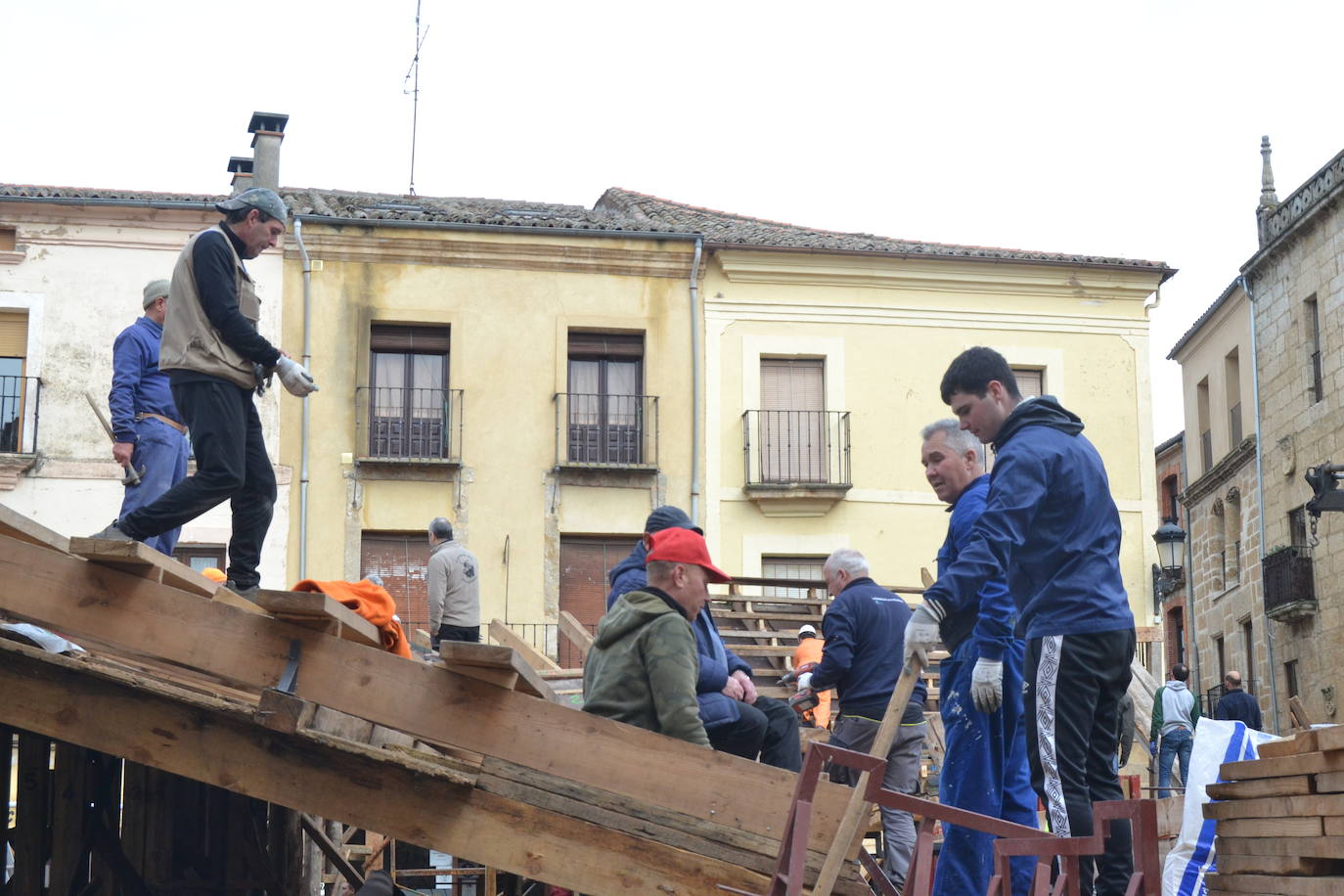 Los tablaos del Carnaval del Toro se alzan en Ciudad Rodrigo