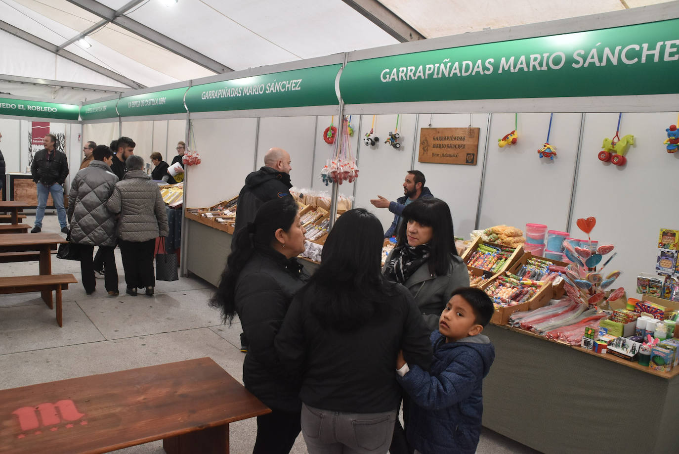 Una feria para niños y mayores