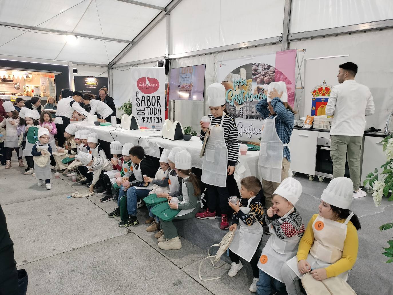 Una feria para niños y mayores