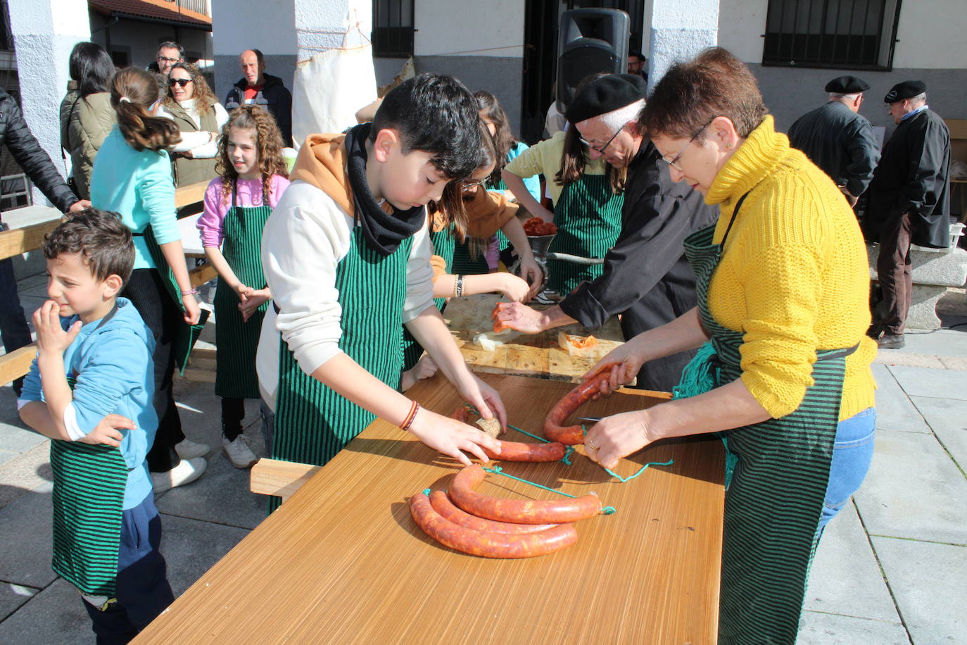 Ledrada disfruta con su tradición matancera