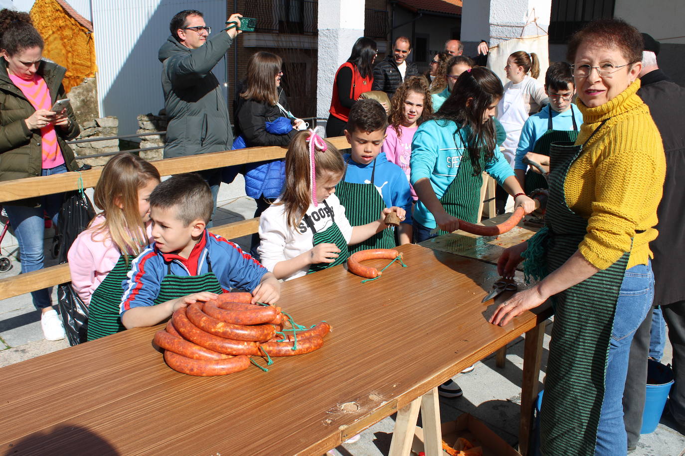 Ledrada disfruta con su tradición matancera