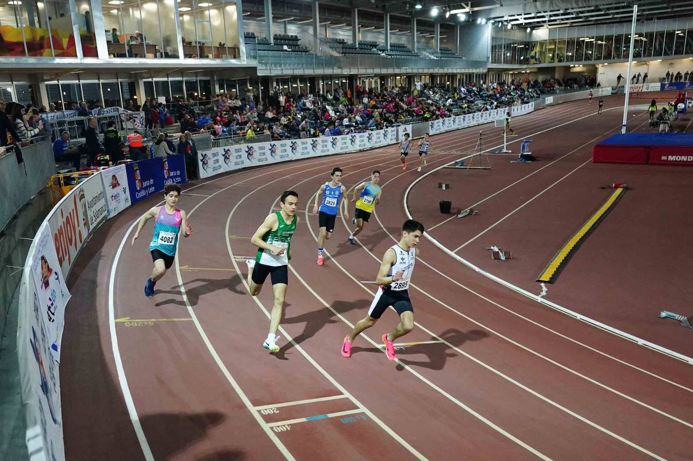 Lluvia de medallas en los Campeonatos de Castilla y León sub 20 y sub 16