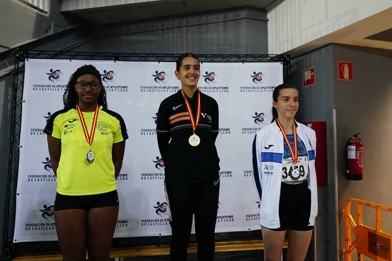 Lluvia de medallas en los Campeonatos de Castilla y León sub 20 y sub 16