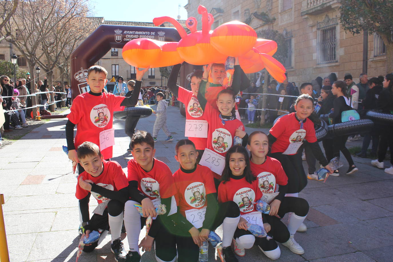 Nuevo récord en el Cross de Carnaval de Ciudad Rodrigo: un millar de corredores