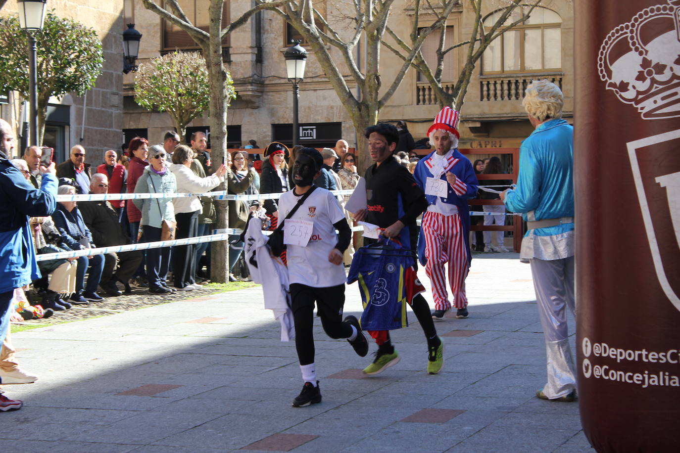 Nuevo récord en el Cross de Carnaval de Ciudad Rodrigo: un millar de corredores