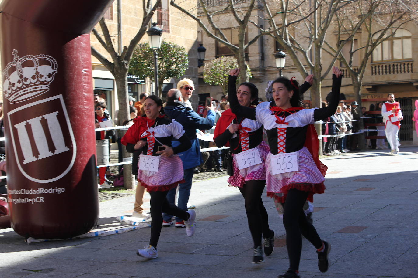 Nuevo récord en el Cross de Carnaval de Ciudad Rodrigo: un millar de corredores