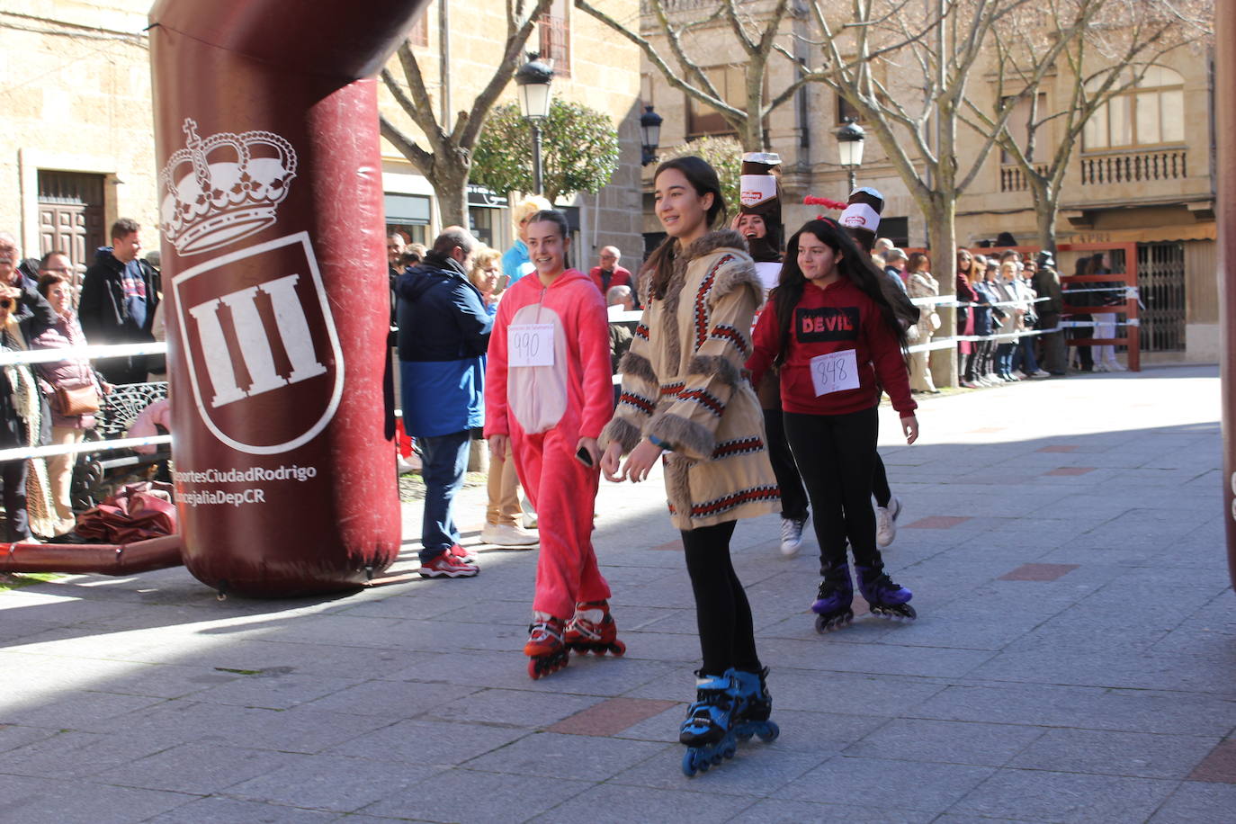 Nuevo récord en el Cross de Carnaval de Ciudad Rodrigo: un millar de corredores