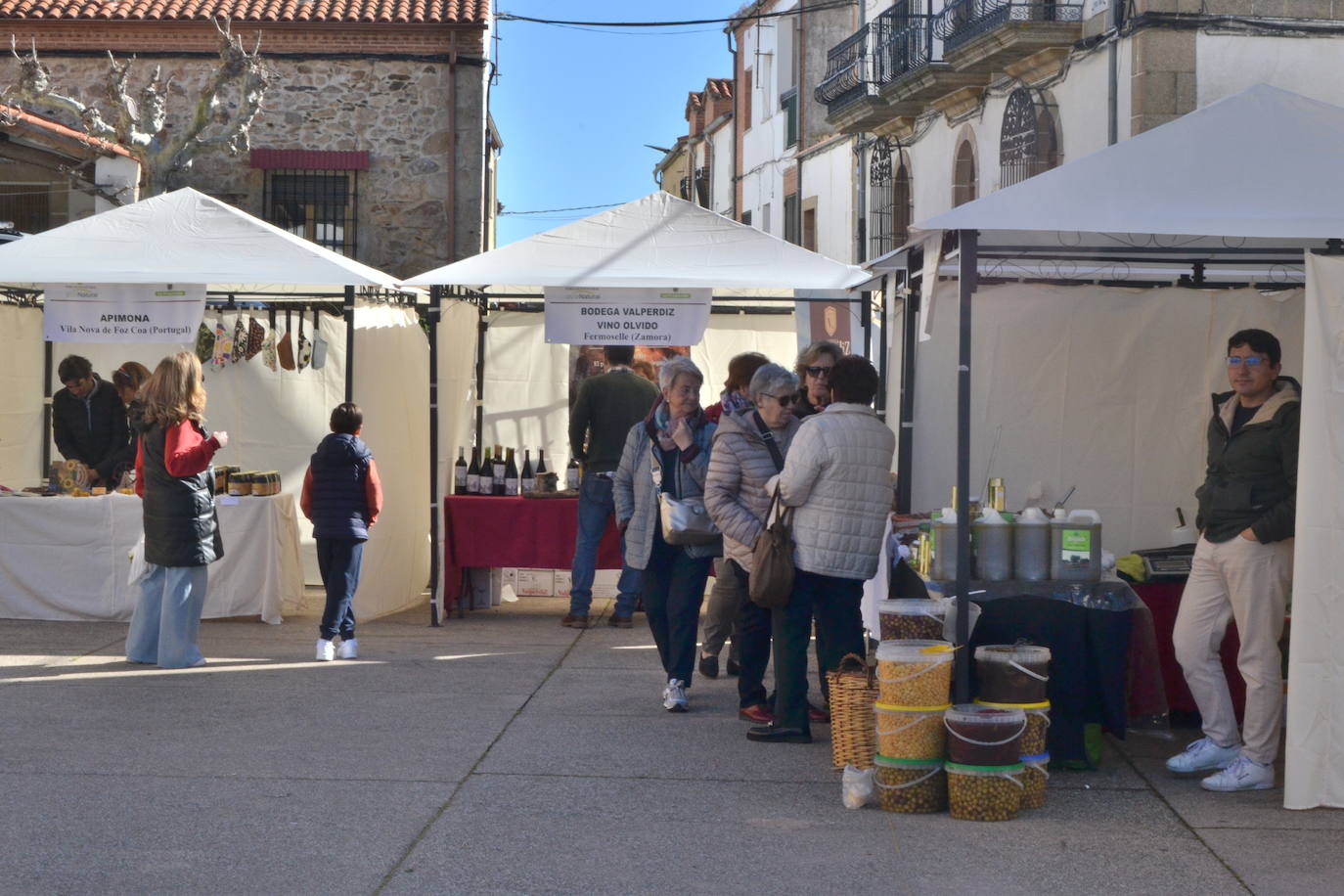 Gran animación en el Día del Almendro de La Fregeneda