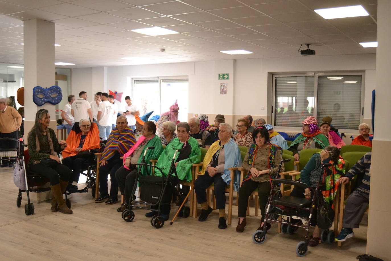 El Carnaval y la alegría llegan a la Residencia Mixta de Ciudad Rodrigo