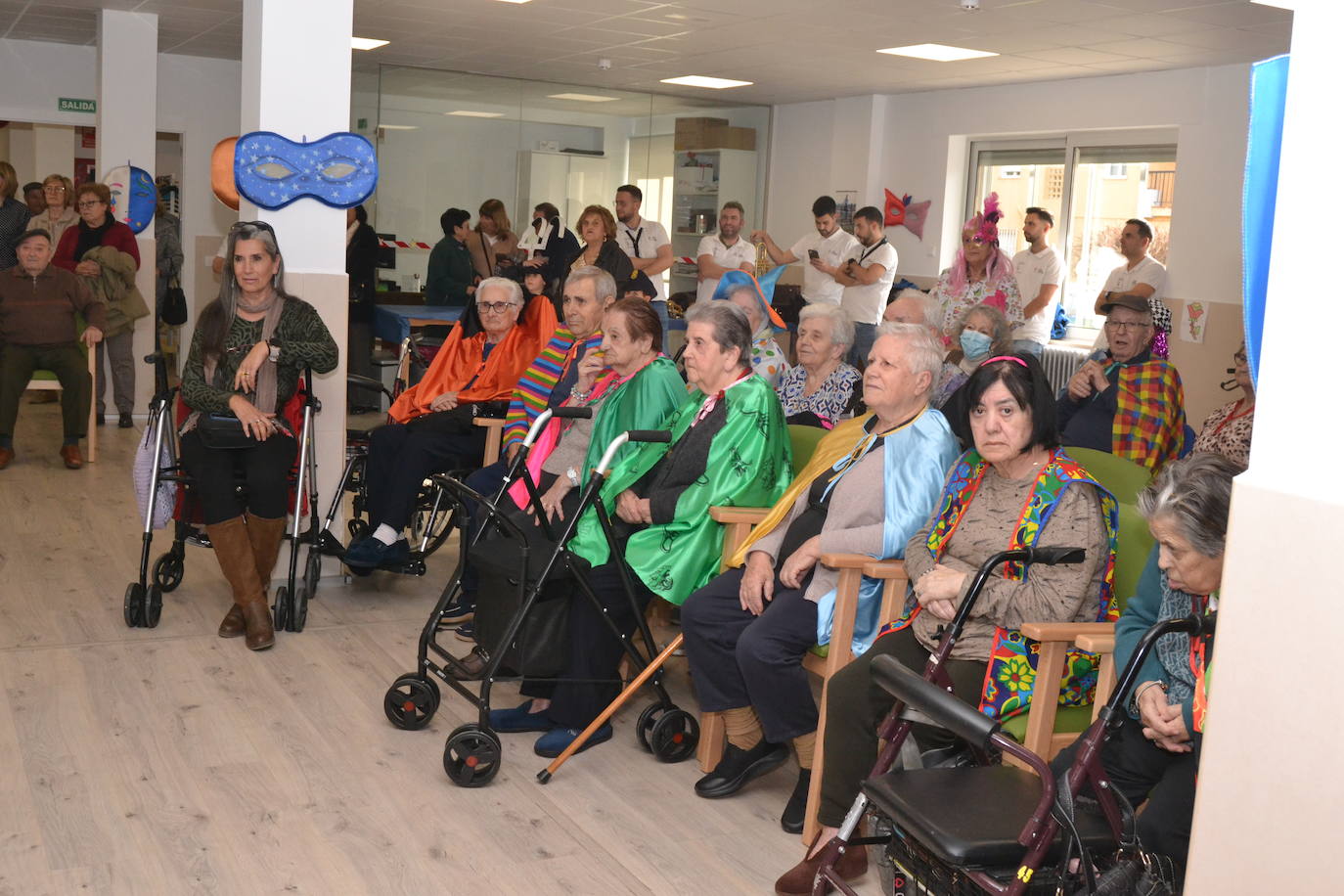 El Carnaval y la alegría llegan a la Residencia Mixta de Ciudad Rodrigo