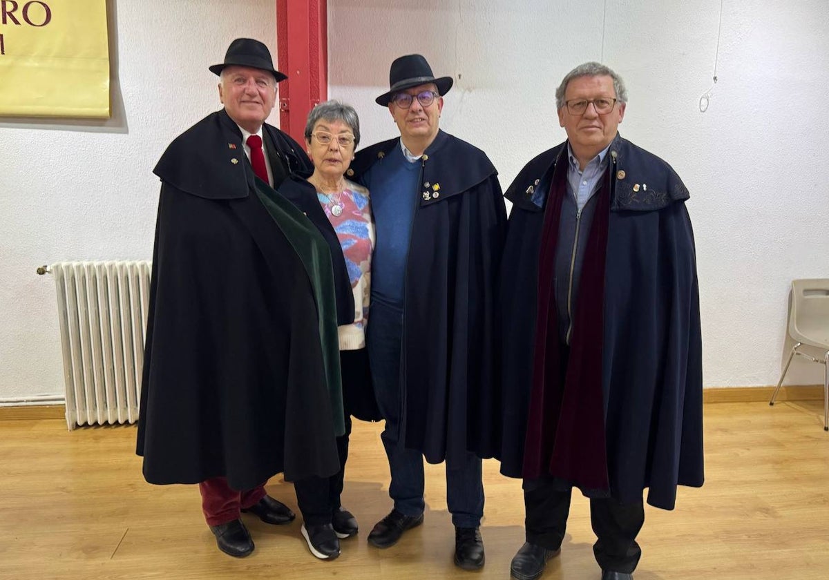 Fernando José Fernández, Teresa Martín, Ángel Enrique Sánchez y Juan Carlos Díaz.