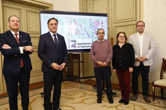 Presentación en el Ayuntamiento de Salamanca.