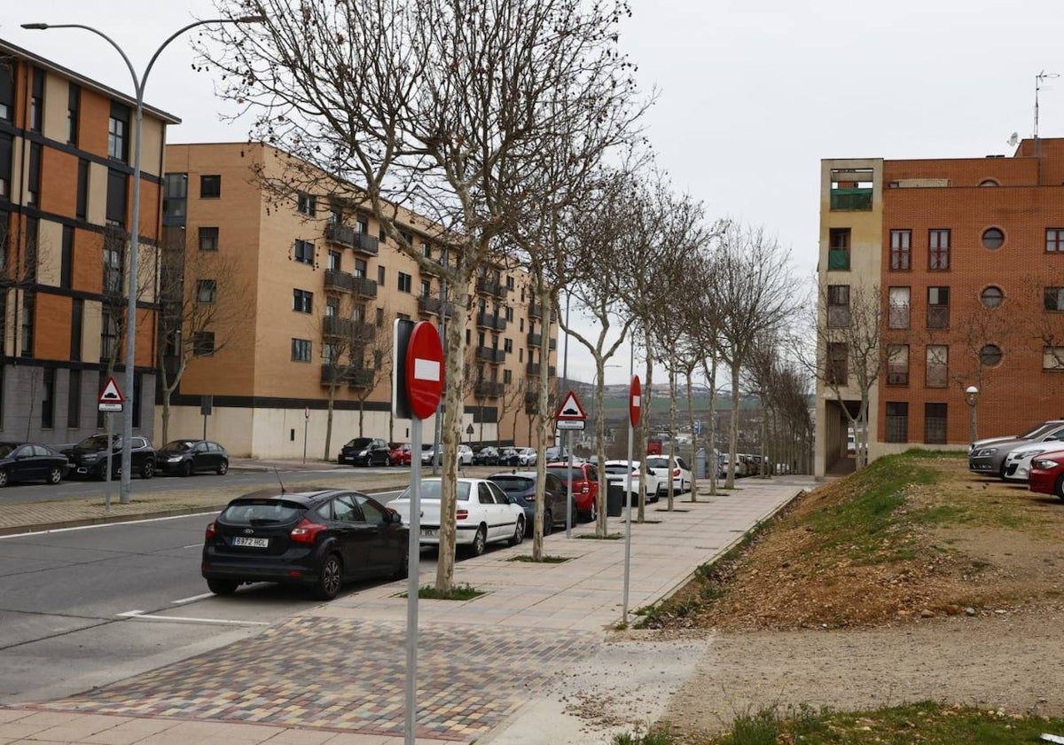 El asalto del que se le acusa tuvo lugar en un parque de la avenida Virgen del Cueto, en la foto.