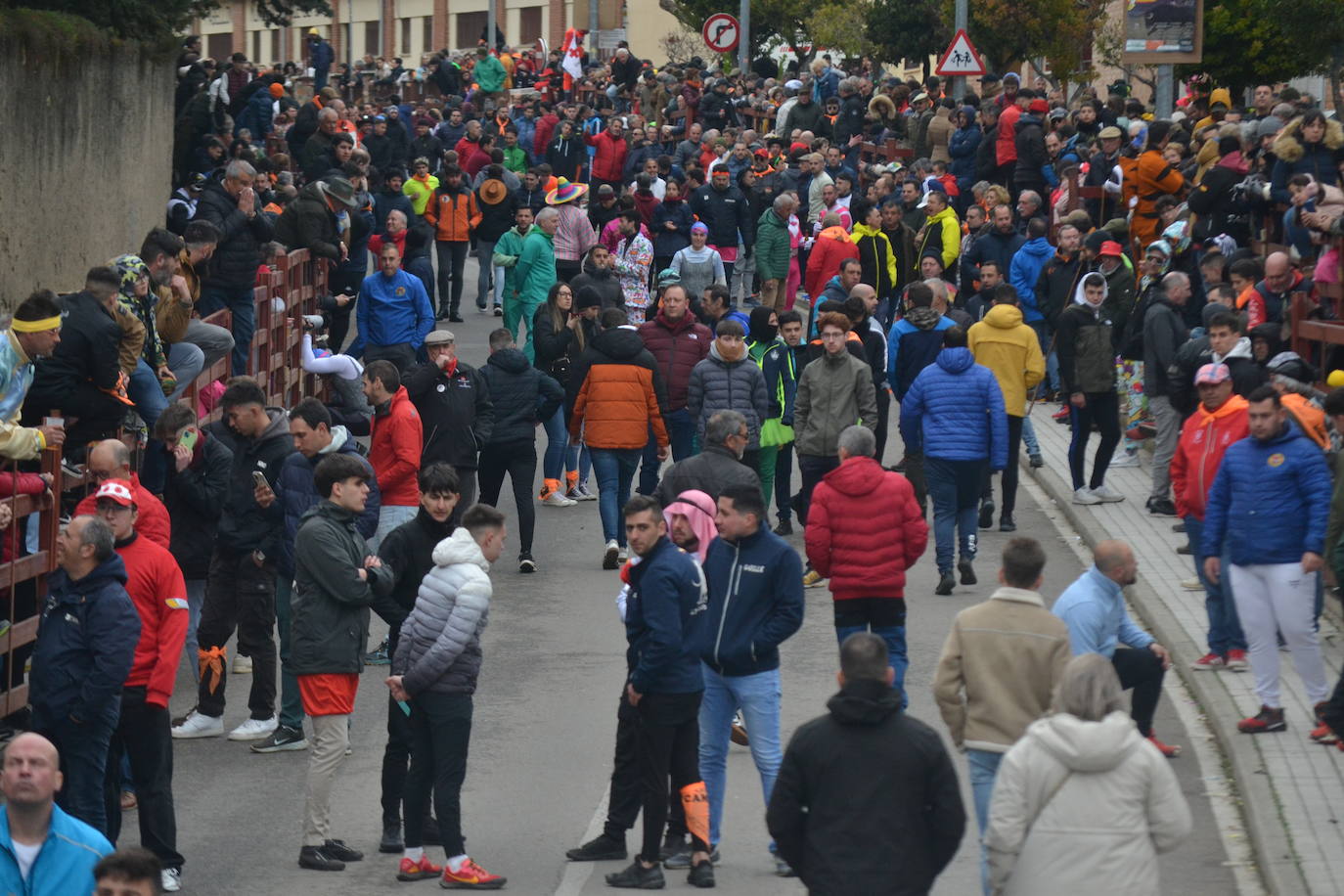 El primer encierro del Carnaval del Toro se salda con un corredor herido