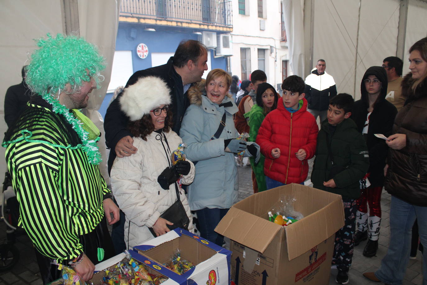 Animada trompetada en el Carnaval de Guijuelo