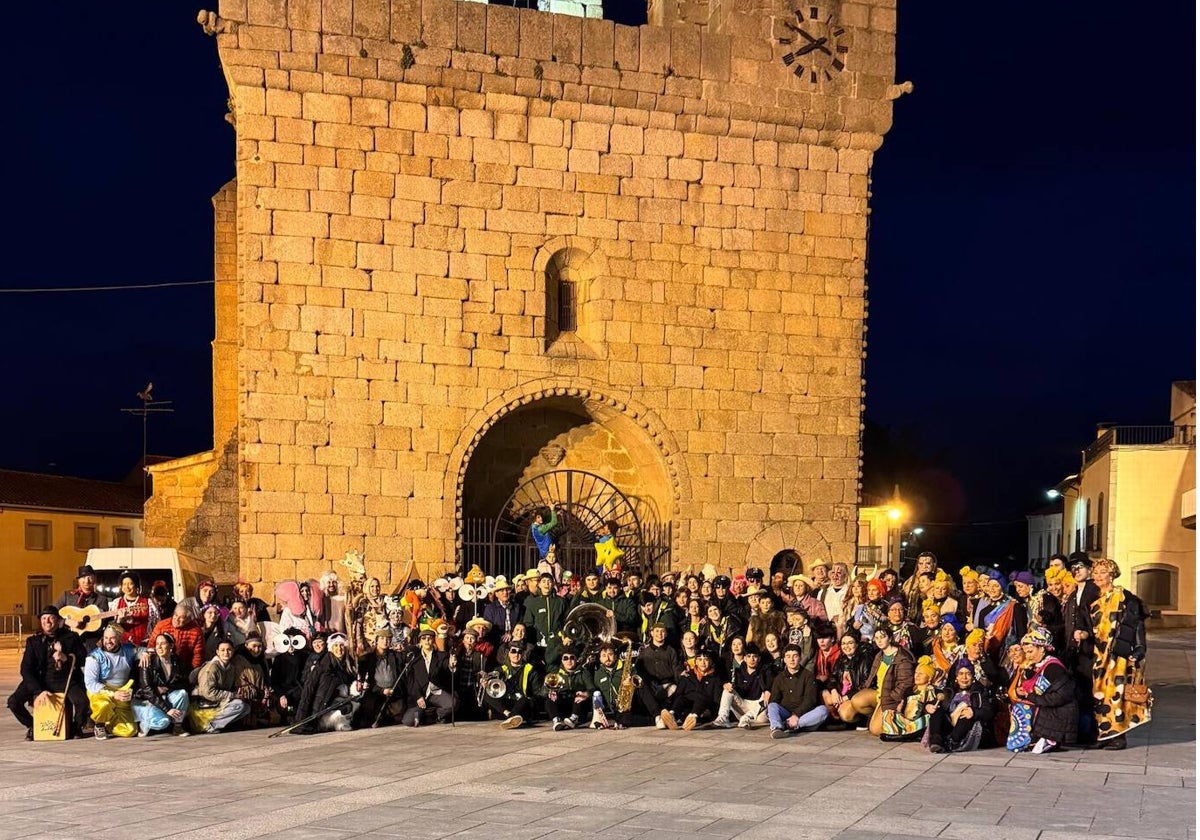 Villavieja de Yeltes aviva el Carnaval a pie de calle