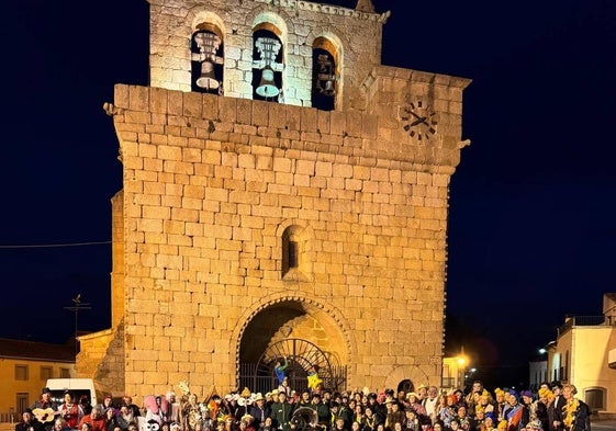 Villavieja de Yeltes se une para celebrar el Carnaval