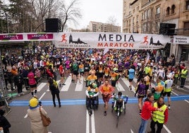 Uno de los momentos de la carrera