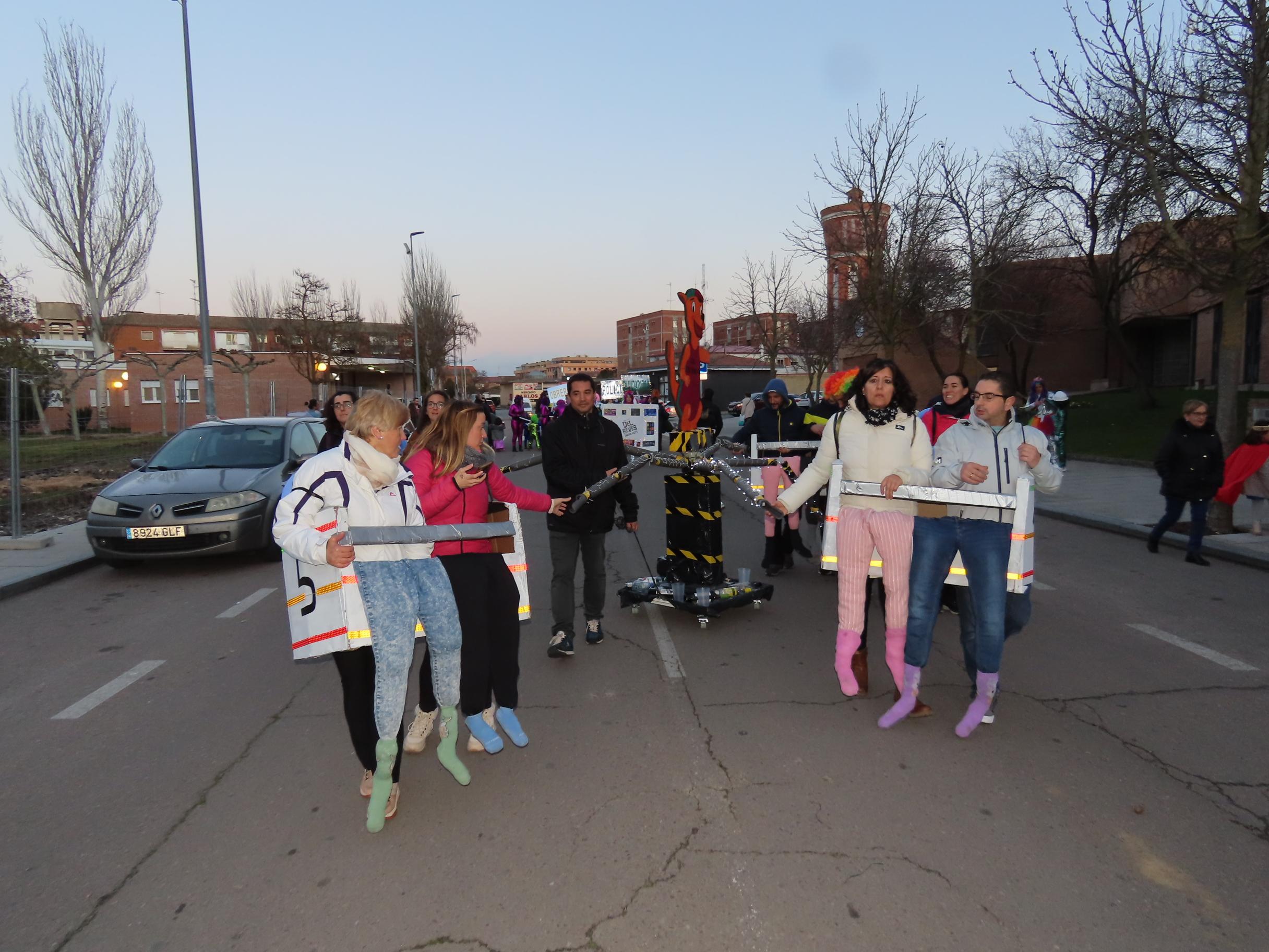 Originalidad en las calles de Peñaranda de Bracamonte por carnaval