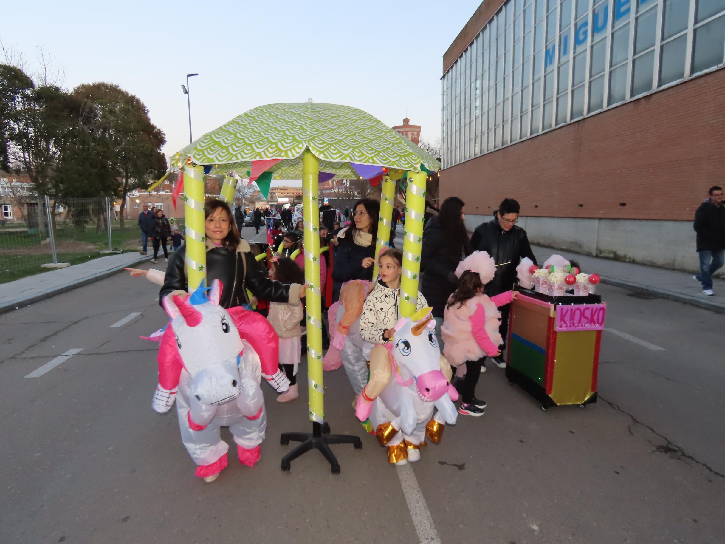 Originalidad en las calles de Peñaranda de Bracamonte por carnaval