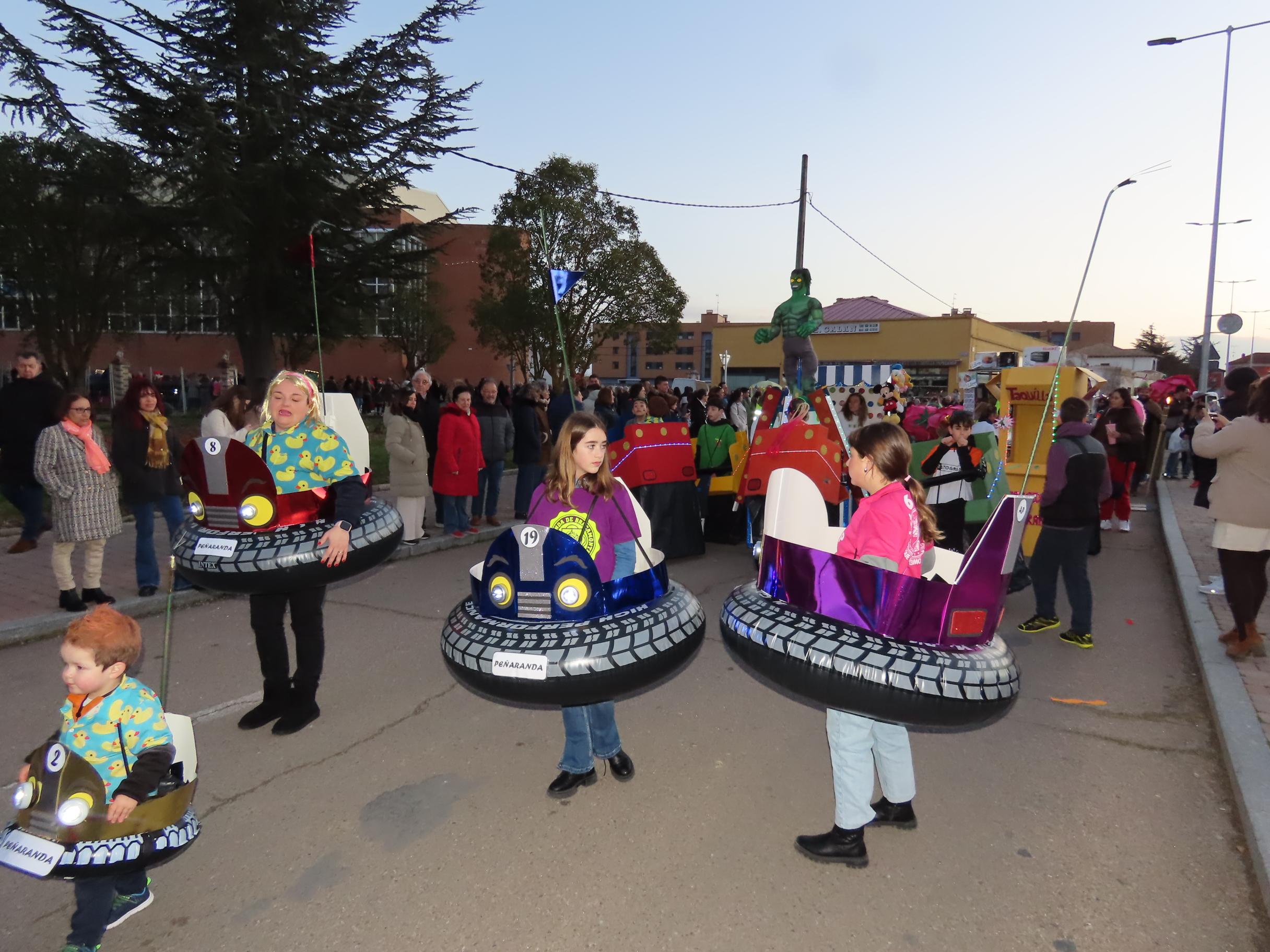 Originalidad en las calles de Peñaranda de Bracamonte por carnaval