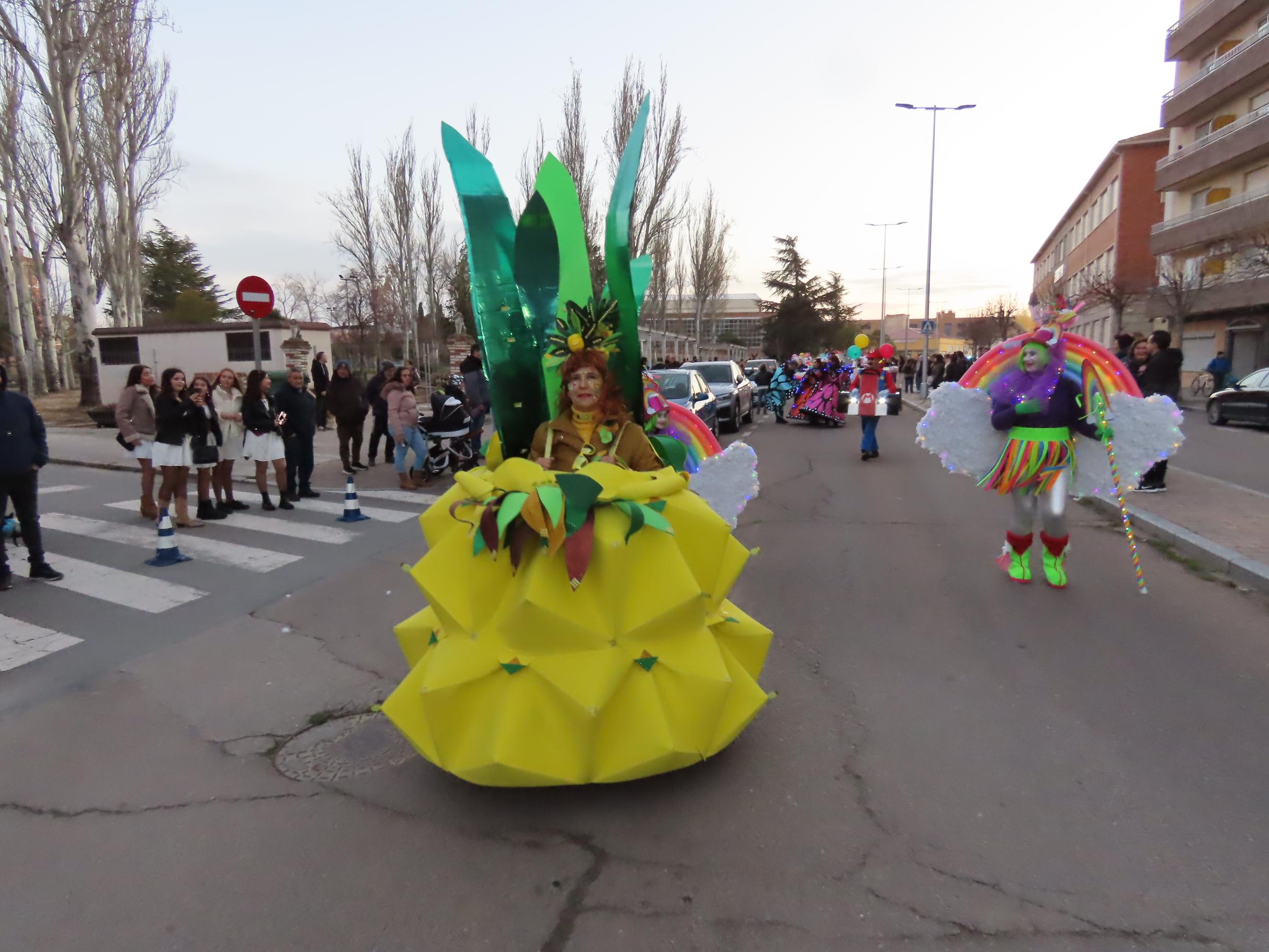 Originalidad en las calles de Peñaranda de Bracamonte por carnaval