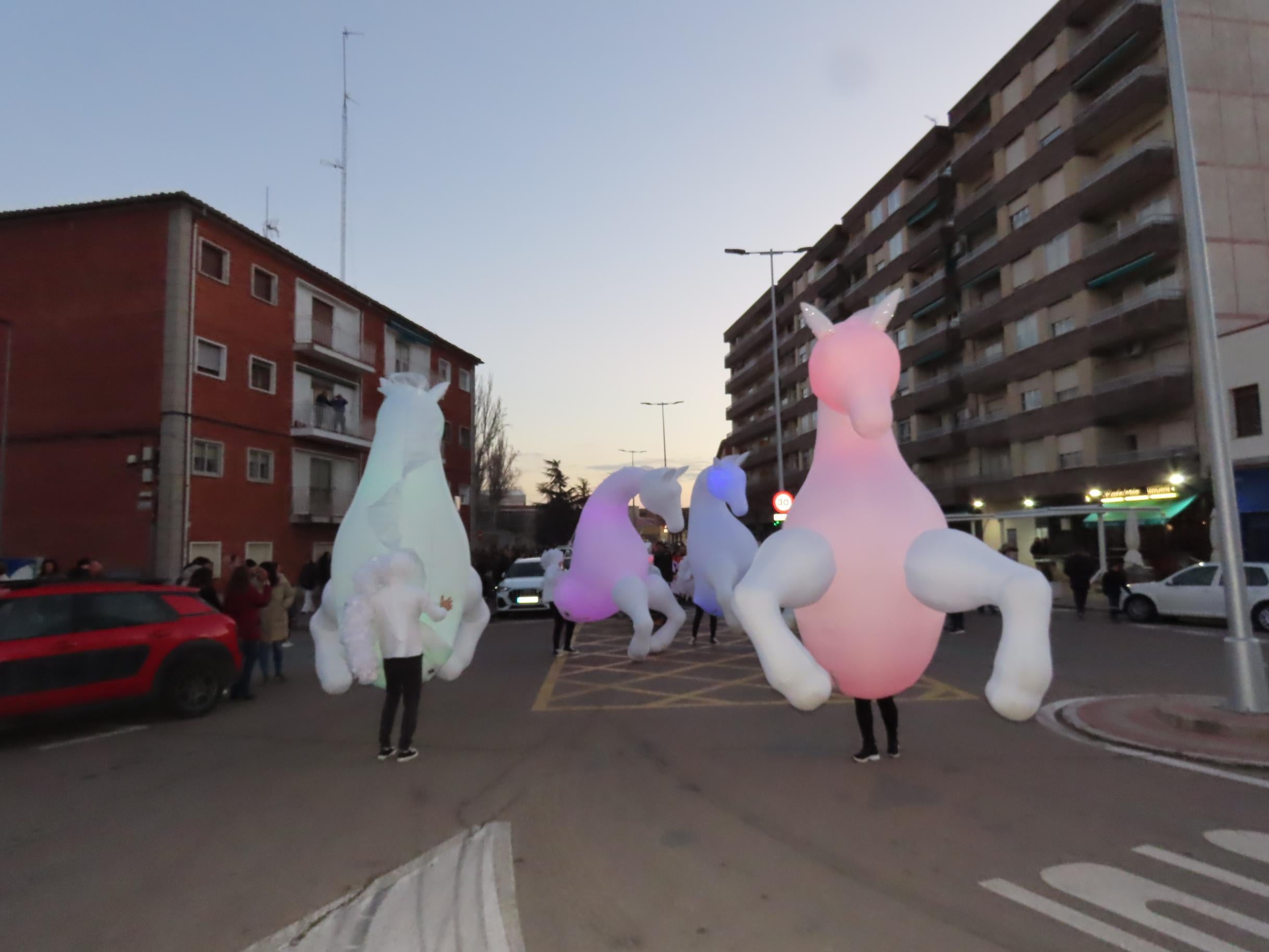 Originalidad en las calles de Peñaranda de Bracamonte por carnaval