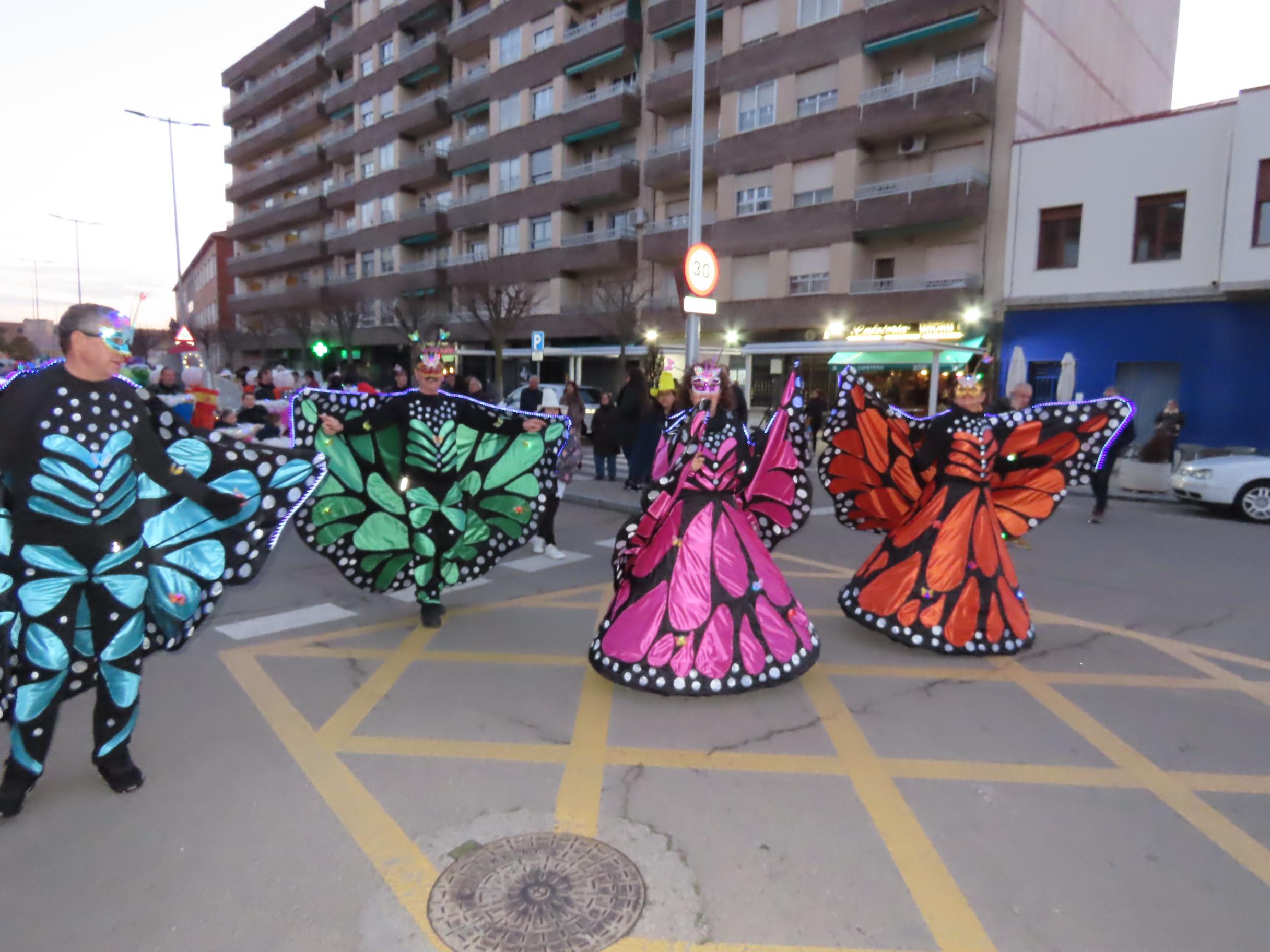 Originalidad en las calles de Peñaranda de Bracamonte por carnaval