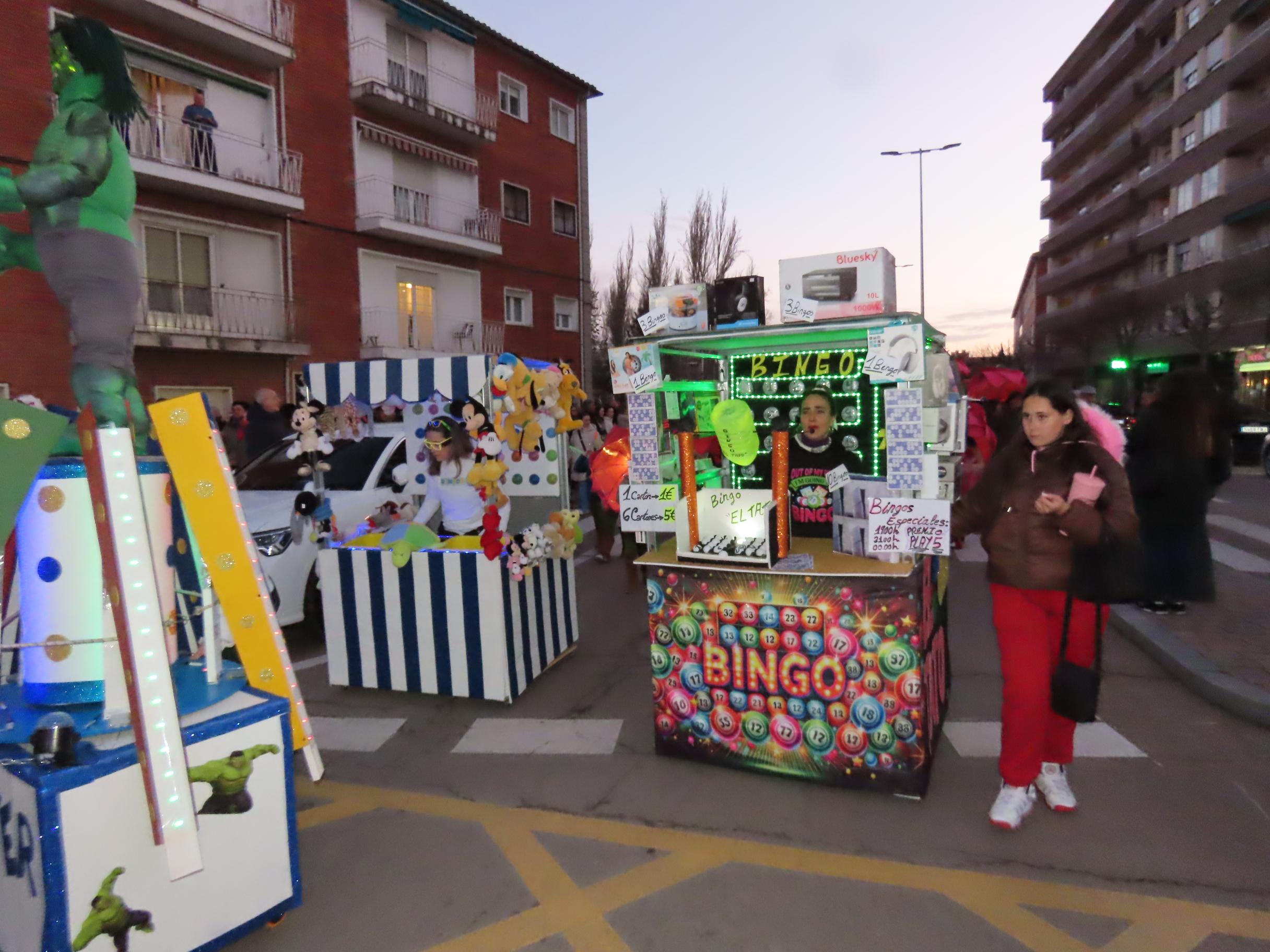 Originalidad en las calles de Peñaranda de Bracamonte por carnaval