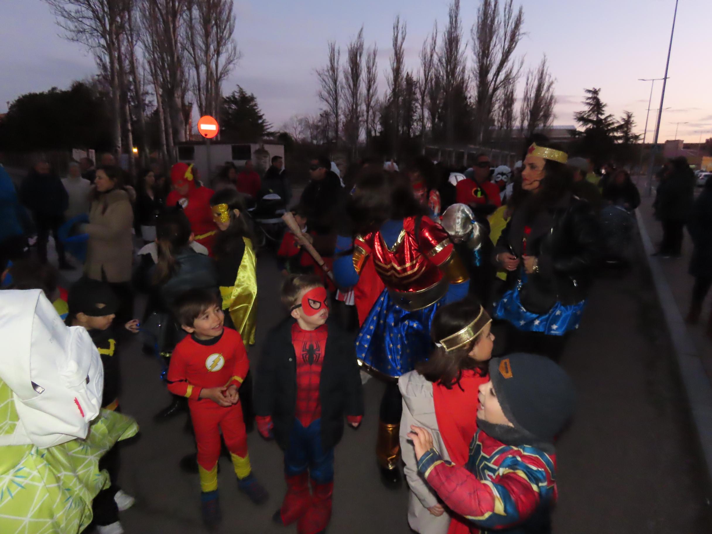 Originalidad en las calles de Peñaranda de Bracamonte por carnaval