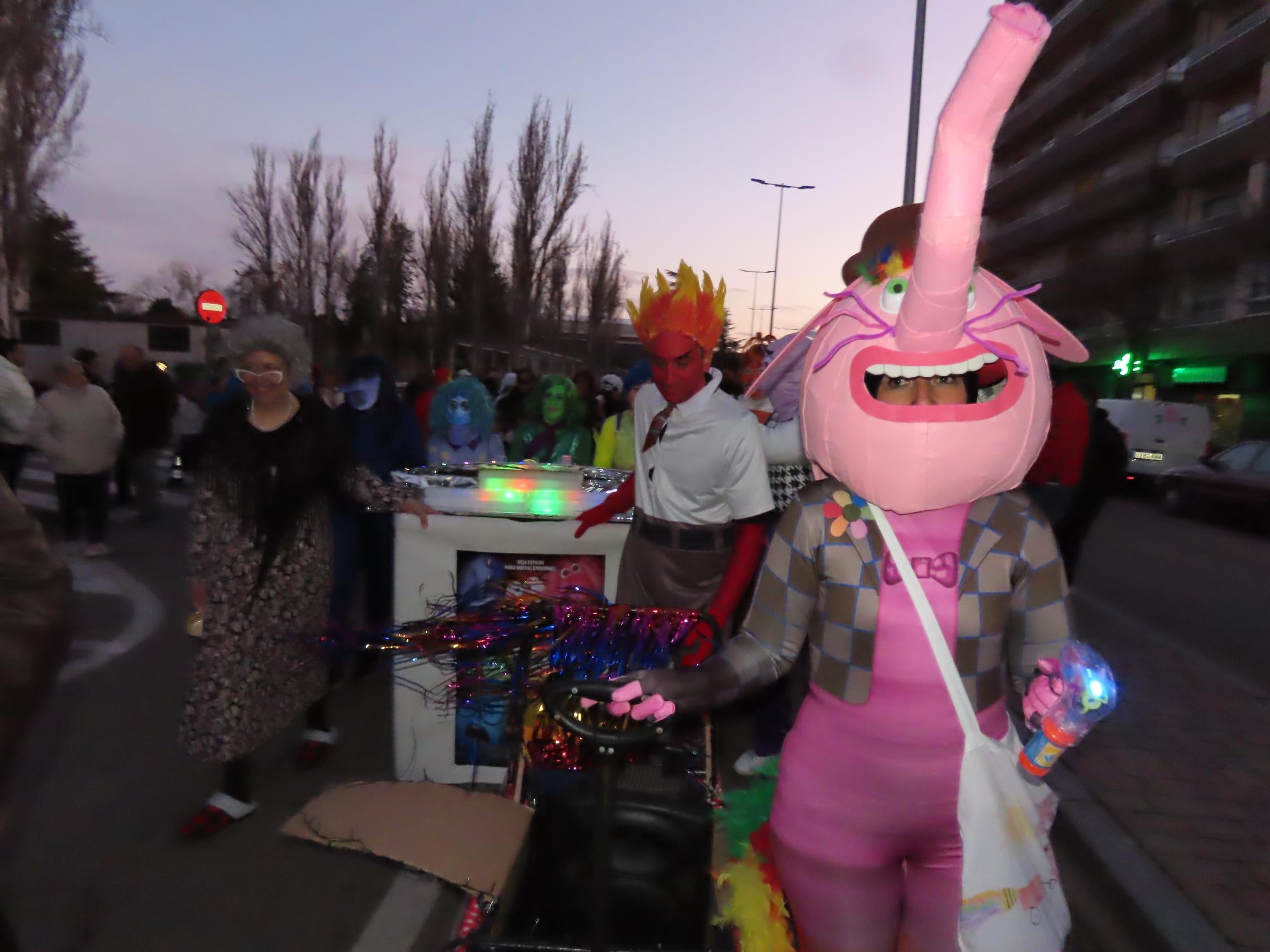 Originalidad en las calles de Peñaranda de Bracamonte por carnaval