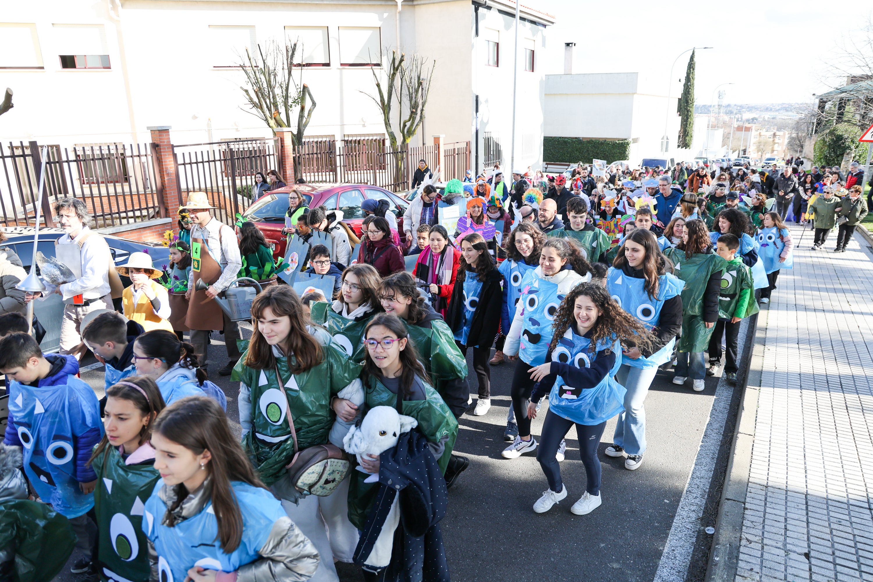 Carnaval reivindicativo en El Rollo y &#039;Wally&#039; se pierde por Salesas