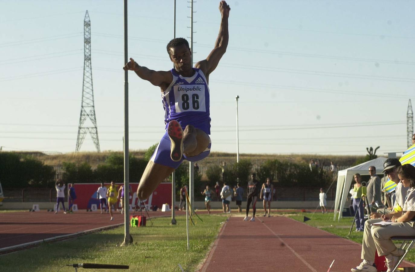 En imágenes: Yulimar Rojas sigue la estela de los grandes atletas que pisaron Salamanca