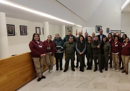 David Mingo en la clausura de una de las AFES de Santa Marta.