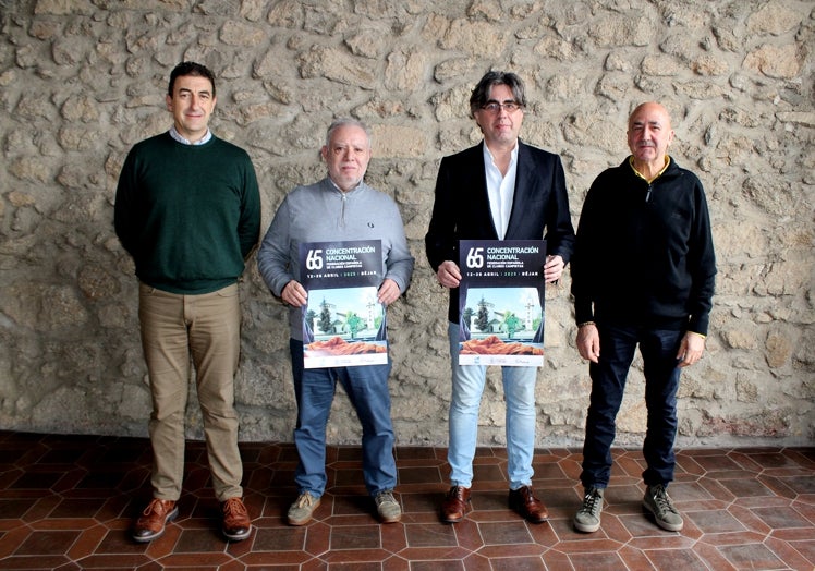Imagen de la presentación del encuentro de caravanistas.