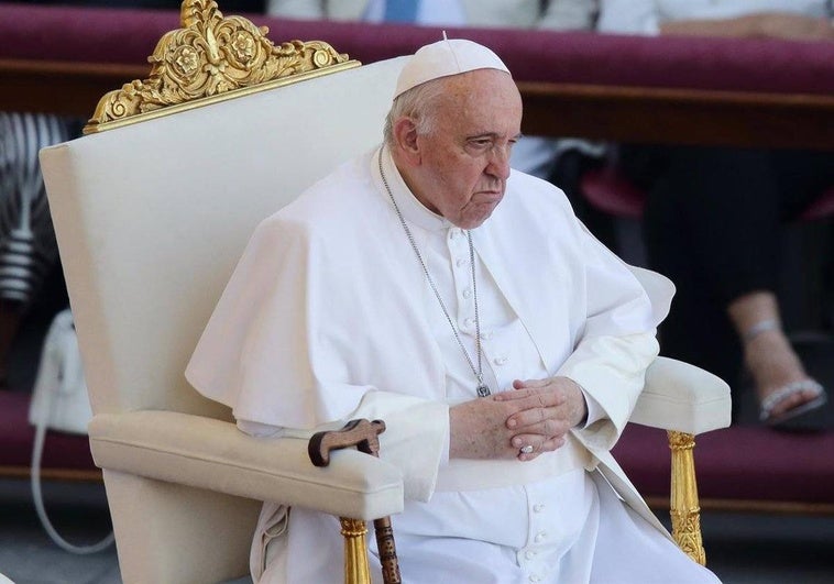 El Papa Francisco, durante un acto.