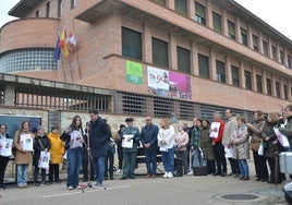 Una de las intervenciones durante el acto