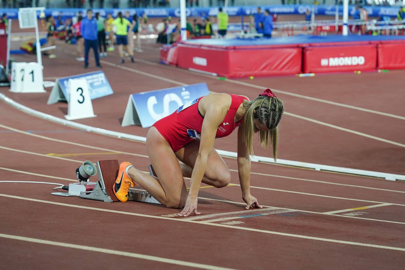 Las mejores imágenes de la primera jornada del Campeonato de España sub 20 de atletismo