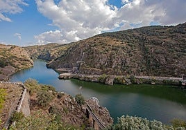 Imagen del embalse de la localidad.