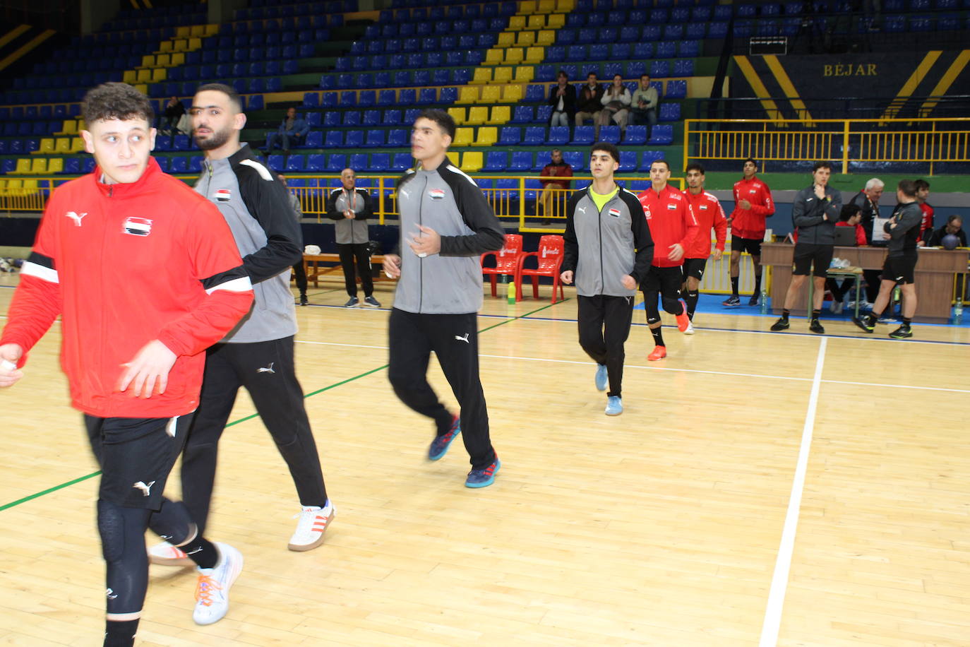 Los &quot;Hispanos&quot; juveniles vencen en Béjar en el amistoso frente a Egipto