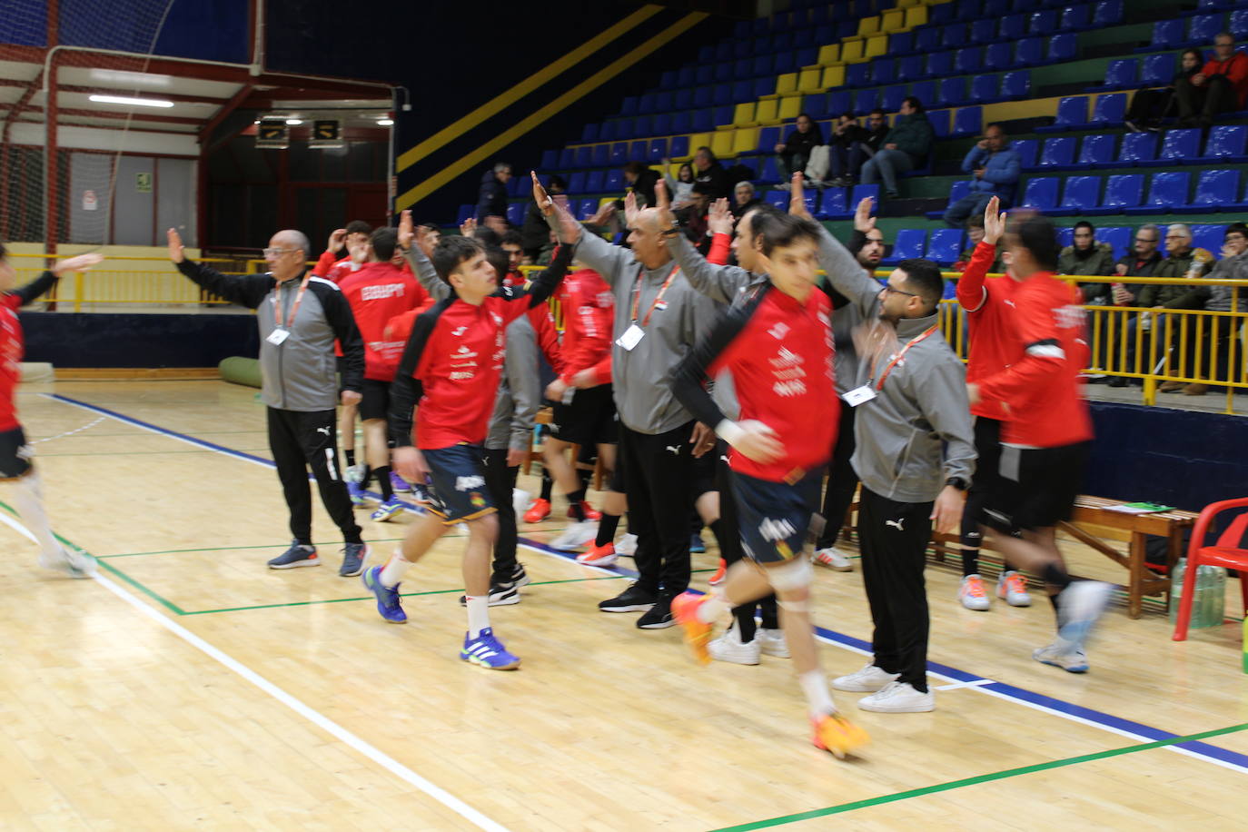 Los &quot;Hispanos&quot; juveniles vencen en Béjar en el amistoso frente a Egipto