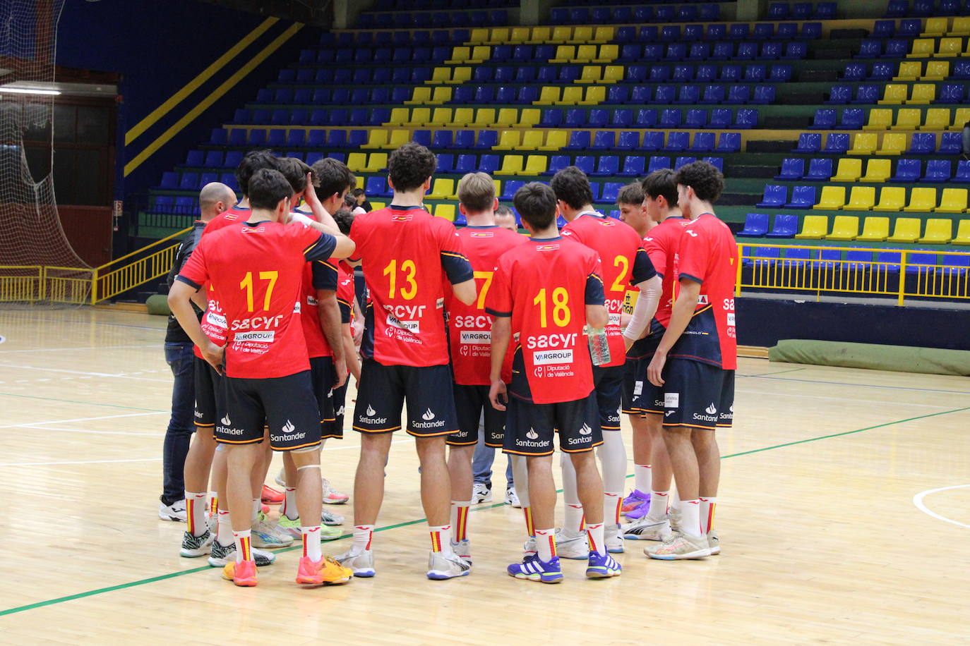 Los &quot;Hispanos&quot; juveniles vencen en Béjar en el amistoso frente a Egipto