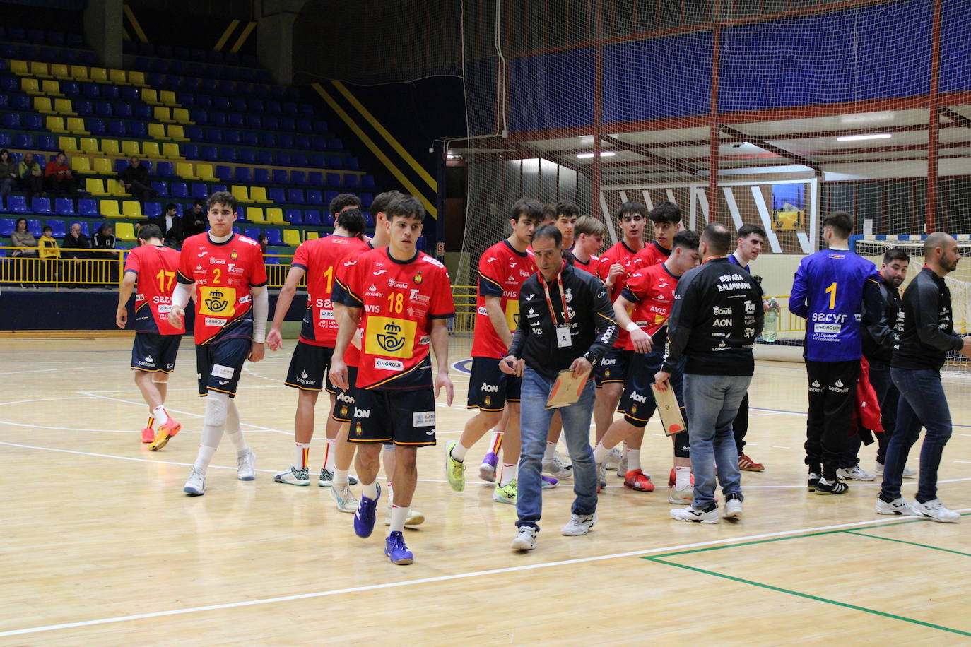 Los &quot;Hispanos&quot; juveniles vencen en Béjar en el amistoso frente a Egipto