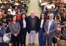 Foto del evento en la Universidad Pontificia de Salamanca.