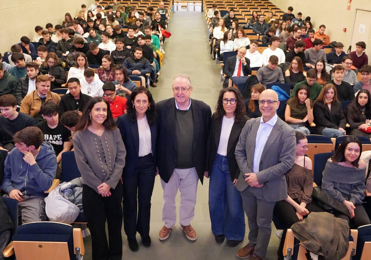 Foto del evento en la Universidad Pontificia de Salamanca.