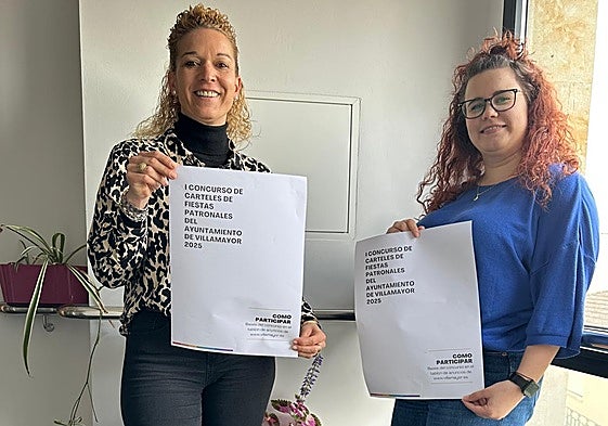 Las ediles María José García y Lucía Galindo.