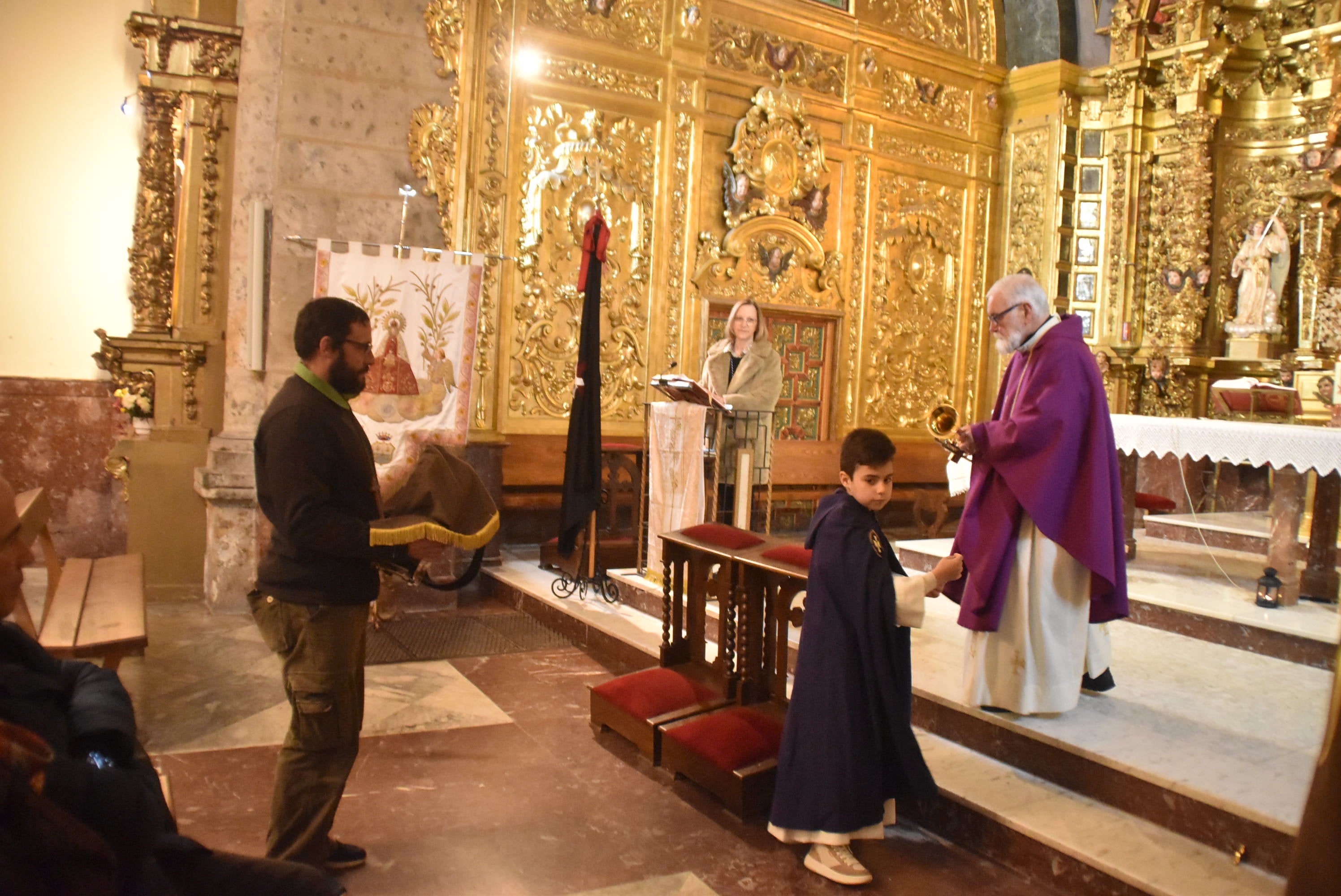 Unión en el santuario de Béjar para iniciar la Semana Santa