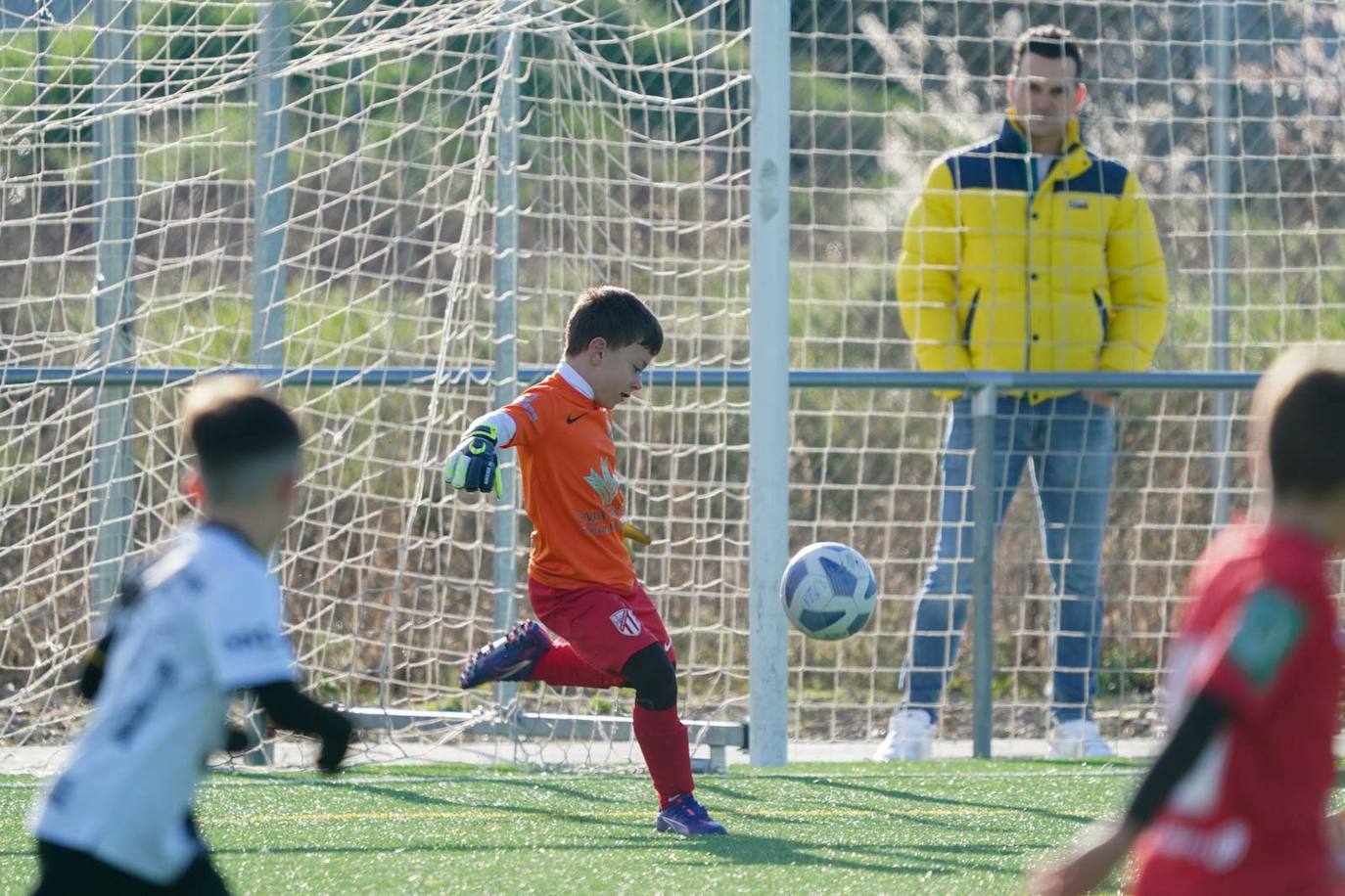 La jornada del fútbol base en Salamanca, en imágenes