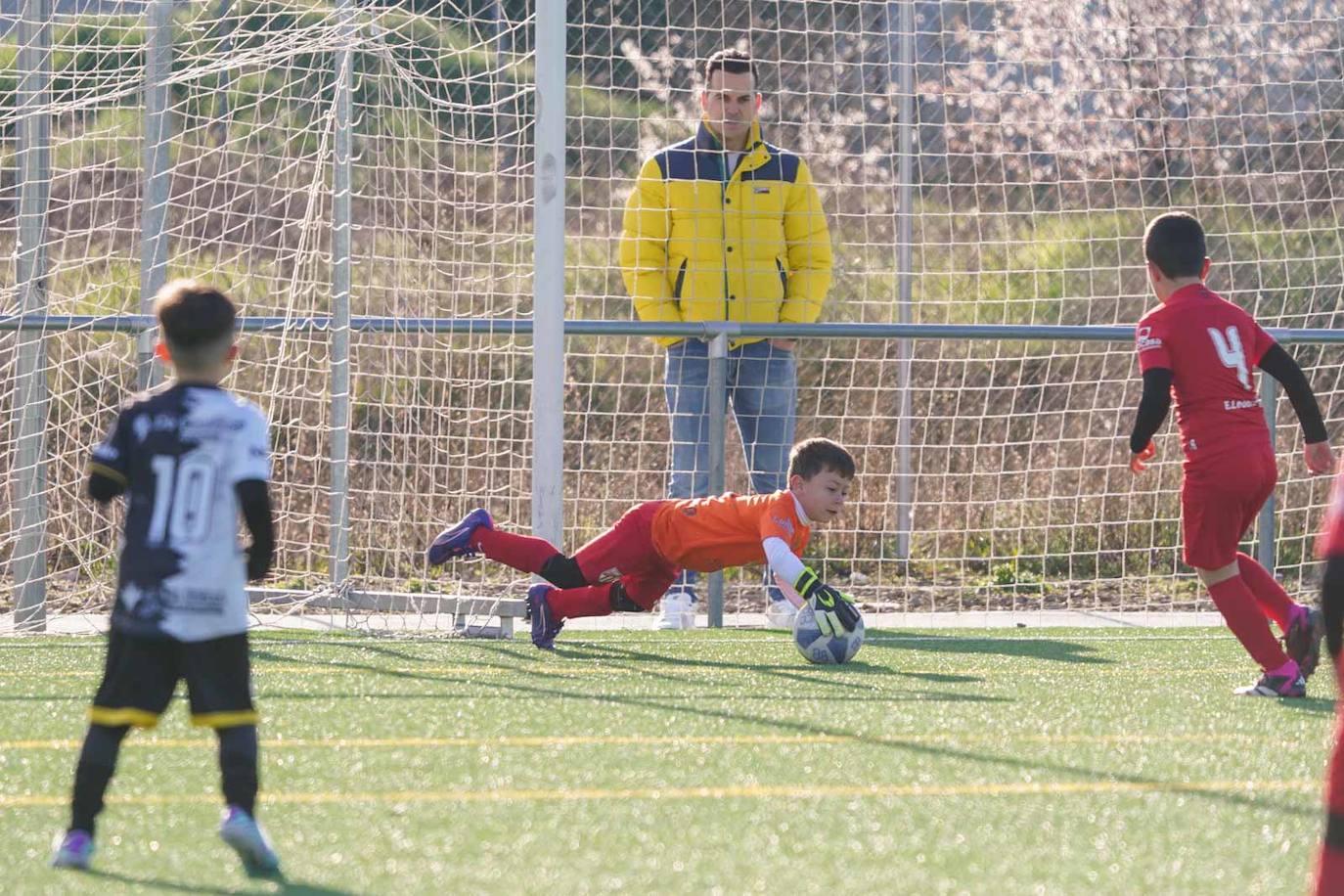 La jornada del fútbol base en Salamanca, en imágenes